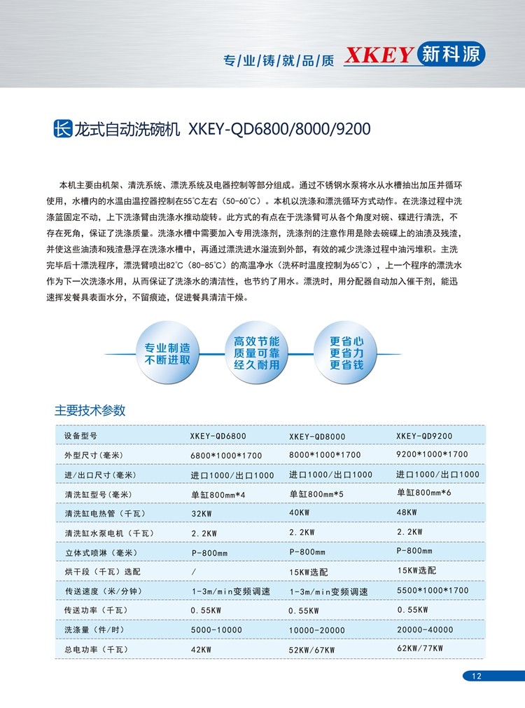企事业单位洗碗机系列